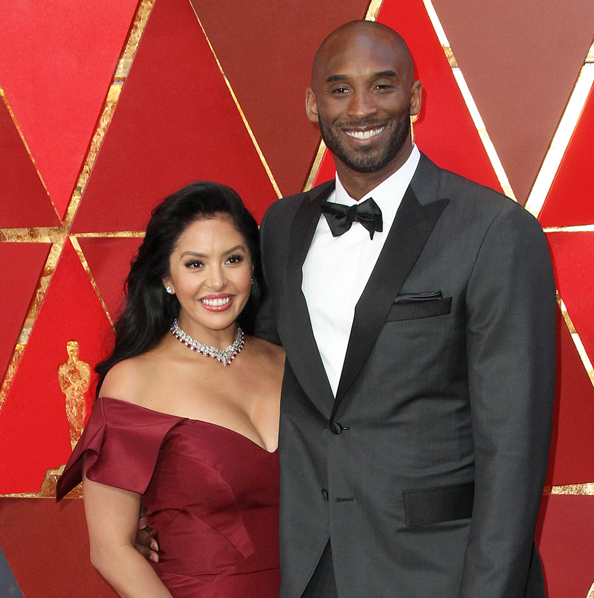 Kobe Bryant and Vanessa didn't fly together