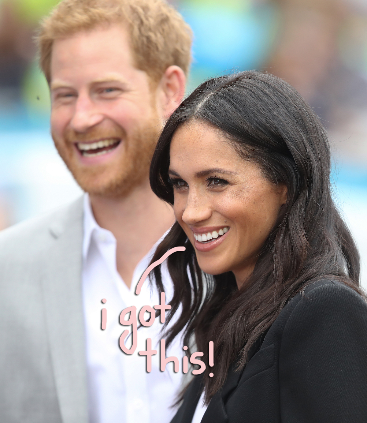 meghan markle prince harry confident