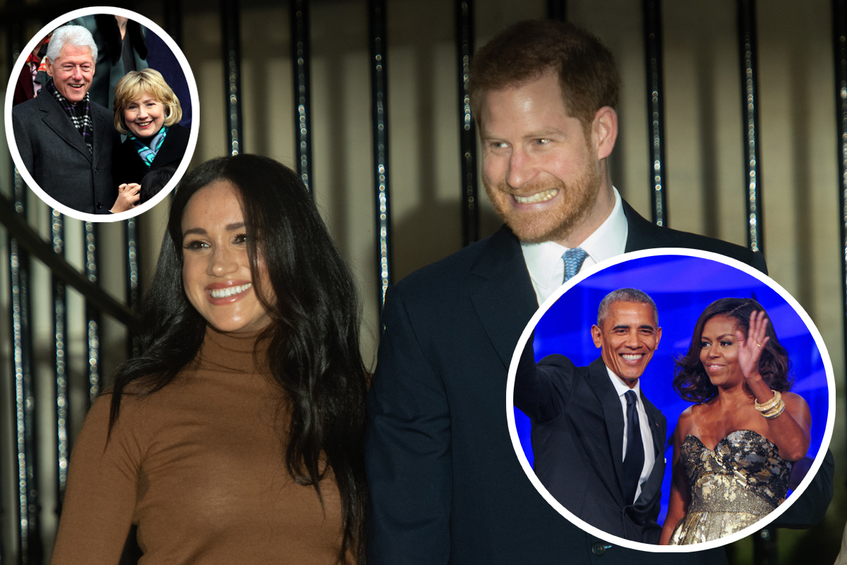 meghan markle prince harry obamas clintons inspiration