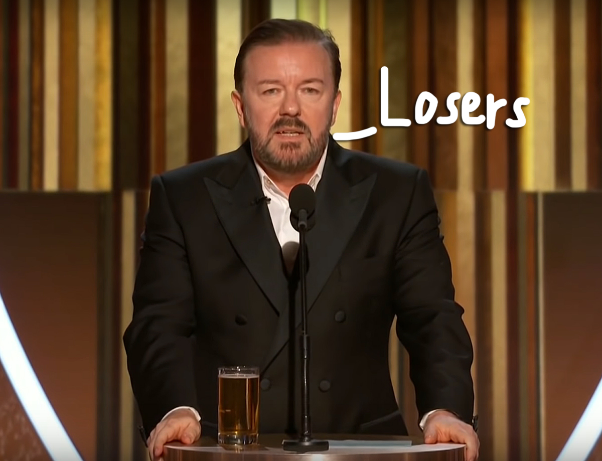 Ricky Gervais checks in on Oscars