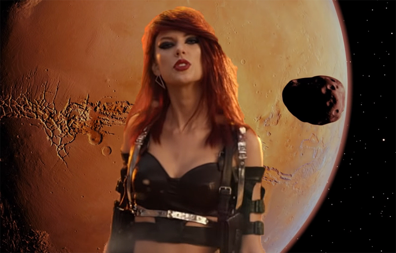 Taylor Swift is mars