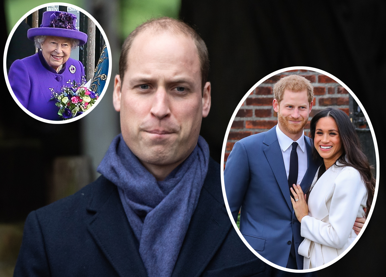 Prince William 'Worried' About The Queen's 'Stress Levels' Amid Megxit  Fallout - Perez Hilton