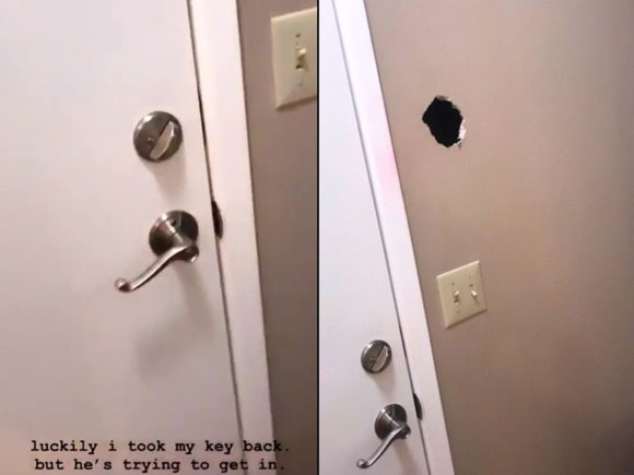 Annalise Mishler shares footage of her altercation with Chad Johnson.