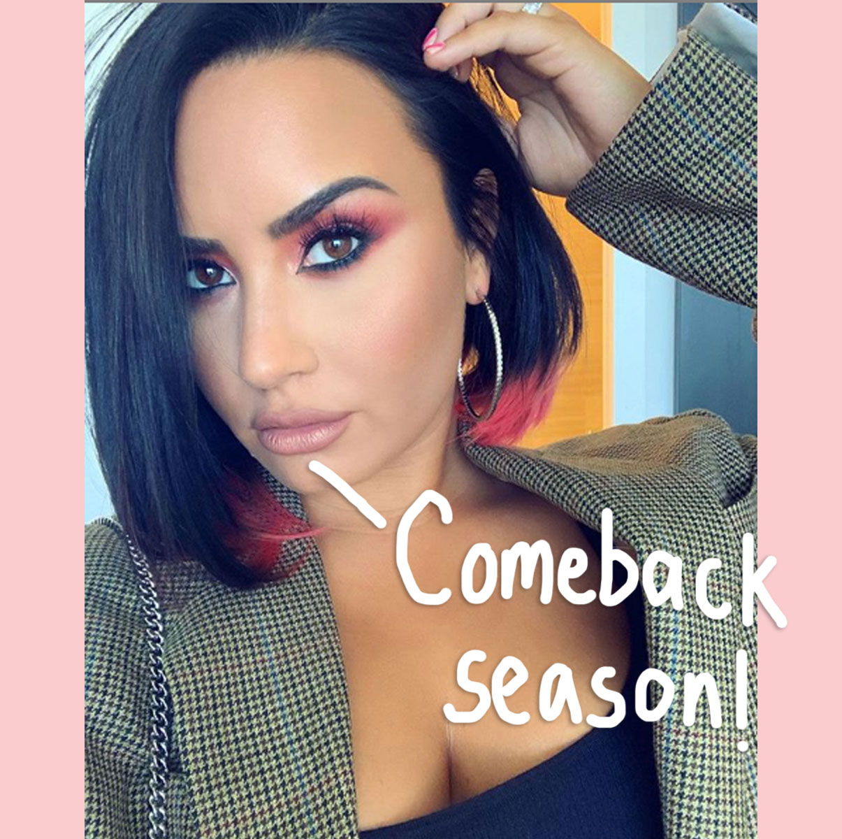 Demi Lovato is focused on sobriety and putting out new music for her fans.