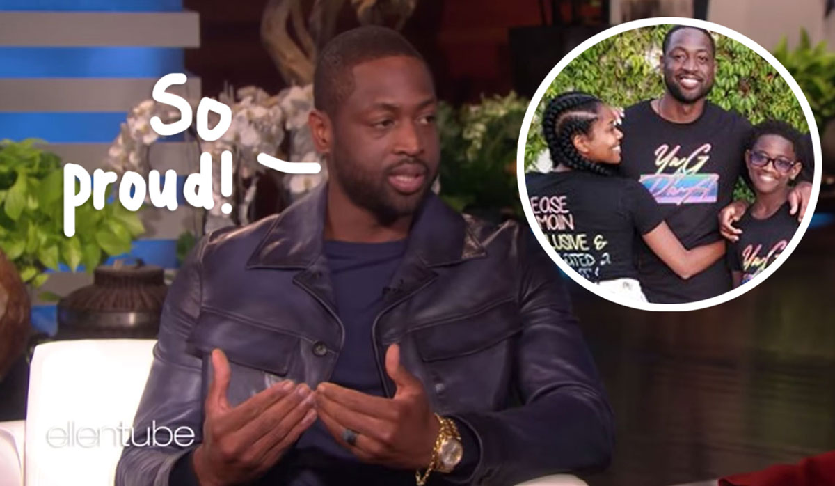 Dwyane Wade opens up about his transgender daughter Zaya with Ellen DeGeneres.
