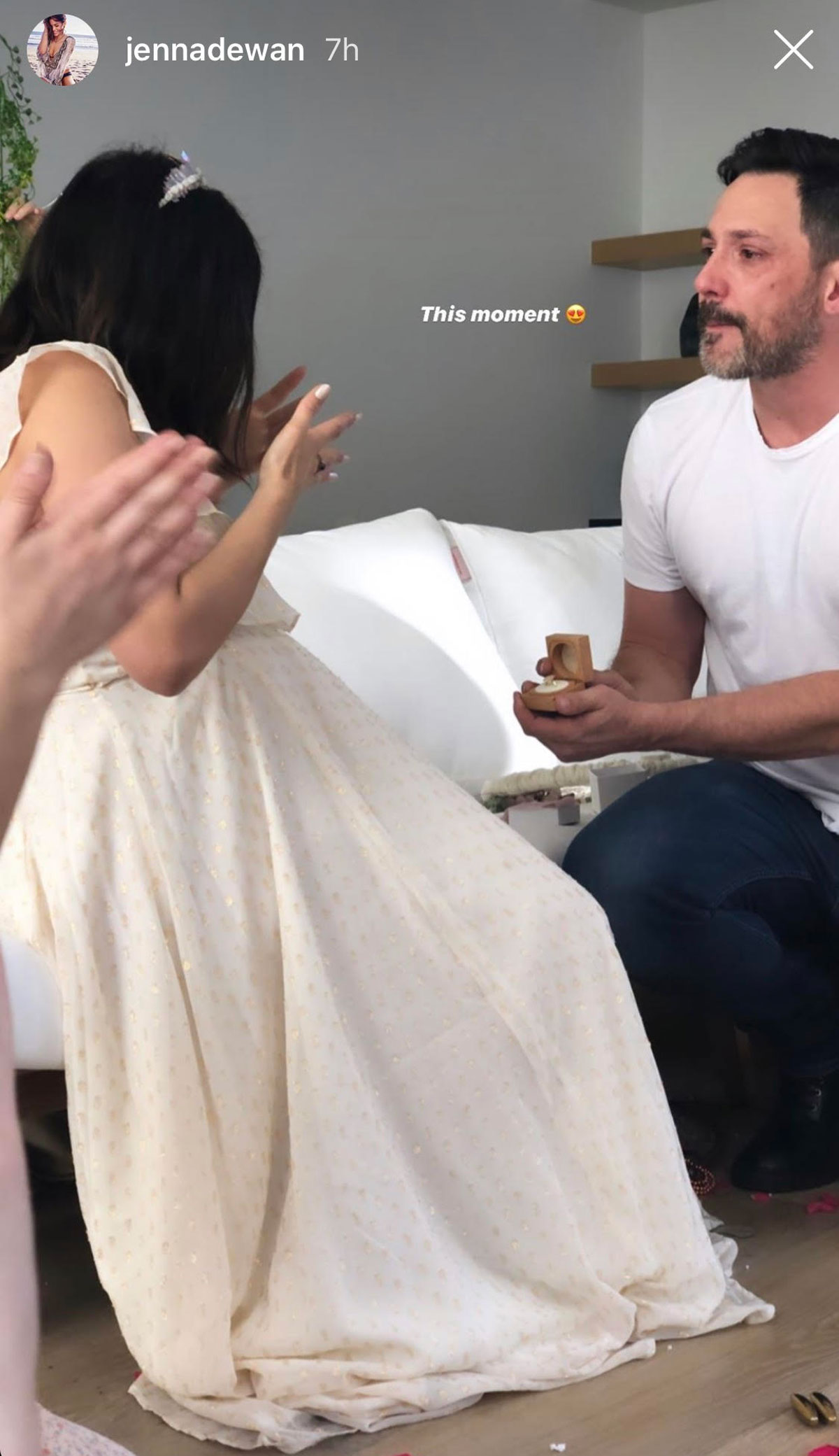 Steve Kazee proposes to Jenna Dewan