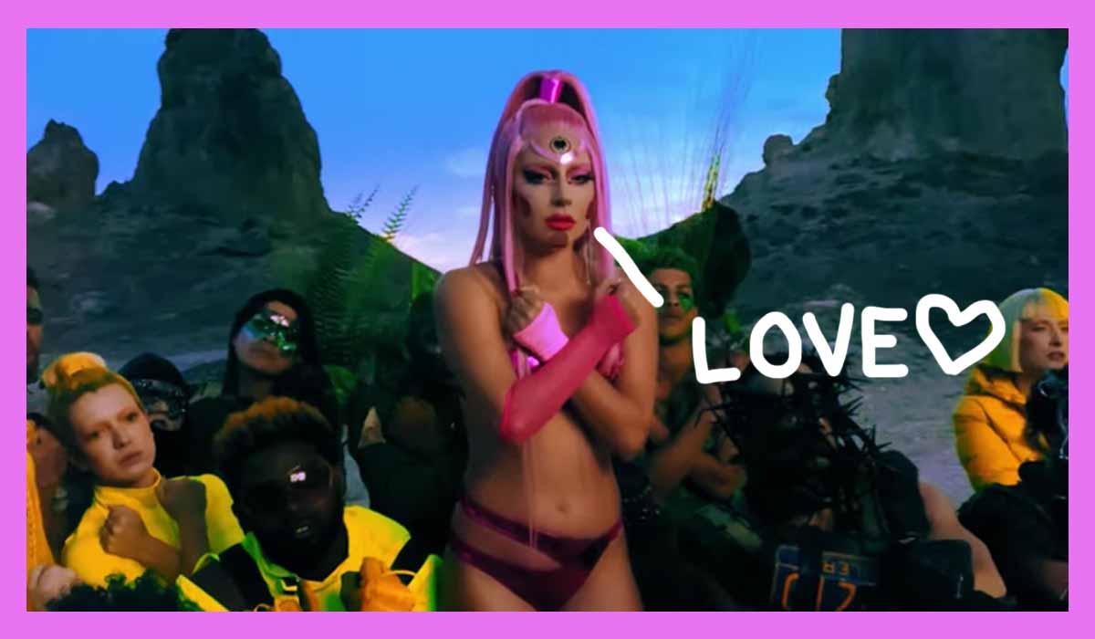 Lady GaGa Debuts Futuristic AF Music Video For Stupid Love - WATCH! - Perez  Hilton