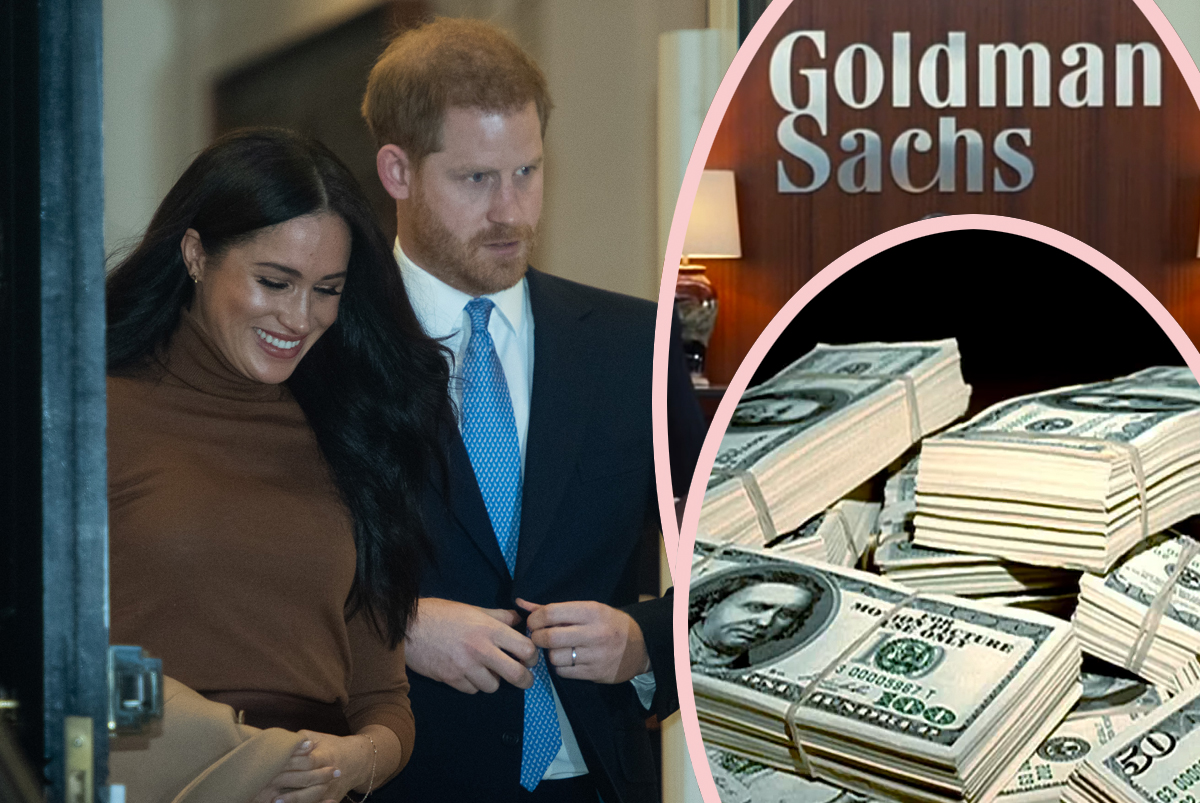 Prince Harry Goldman Sachs Talks Job Megxit