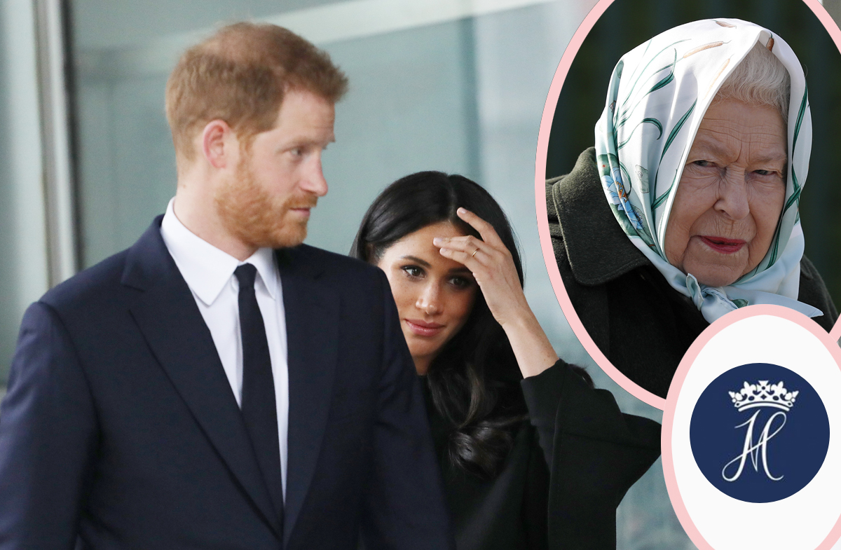 Prince Harry Meghan Markle Sussex Royal Brand Taken Banned Queen Elizabeth