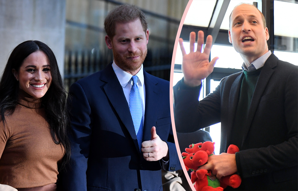 Megxit Fallout! How ‘Emotional’ Harry & ‘More Level-Headed’ William Are