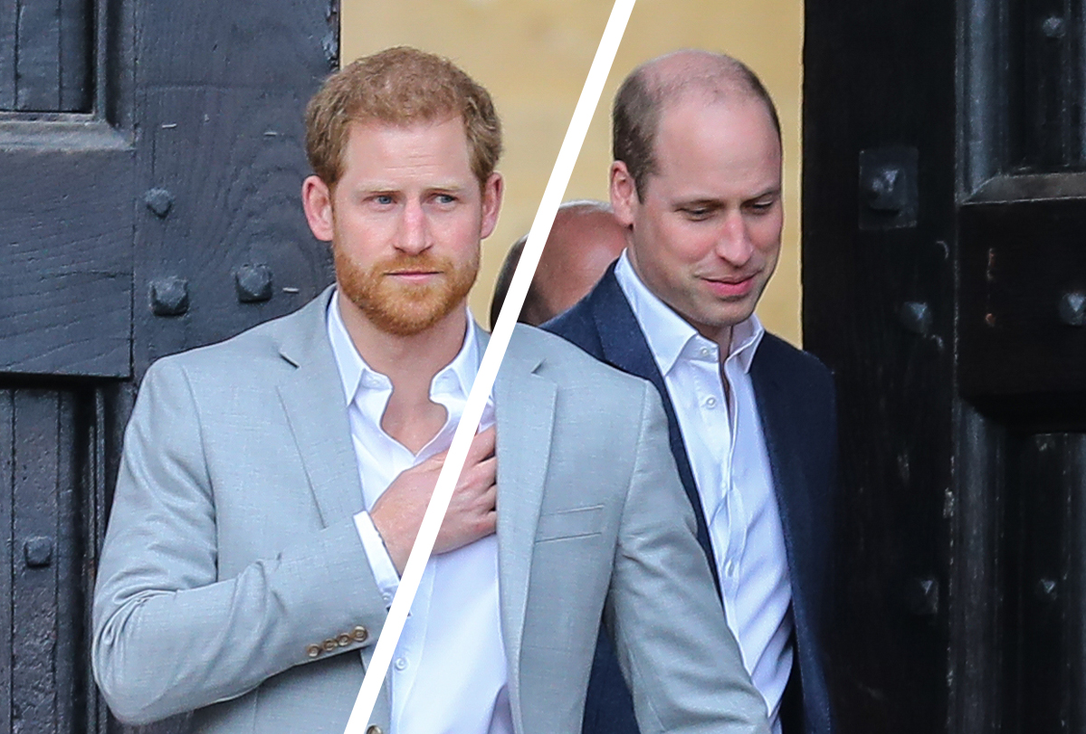 Prince Harry William Feud Talking