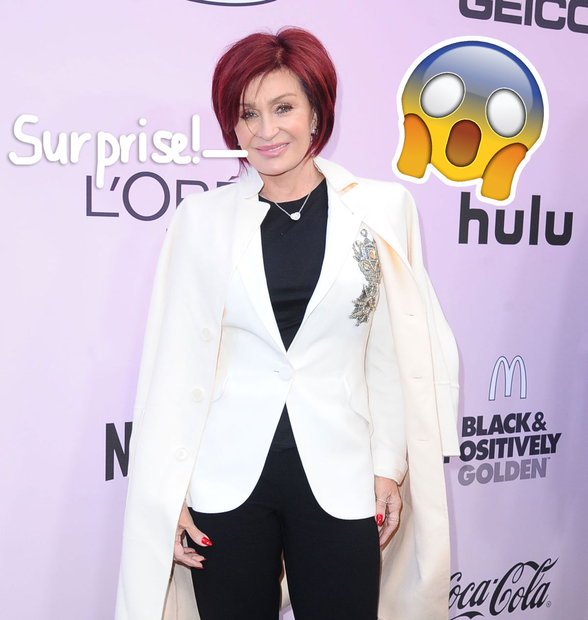 Sharon Osbourne DITCHES Her Signature Red Hair & Debuts A Dramatic New