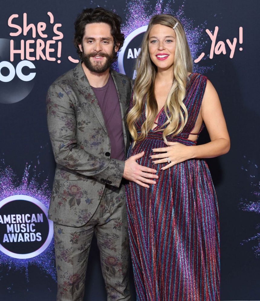 Country Singer Thomas Rhett Wife Lauren Welcome A New Baby Girl