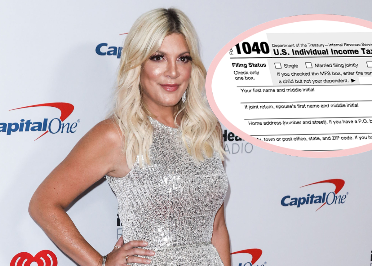 Tori Spelling Dean McDermott Tax Delinquents Money Problems