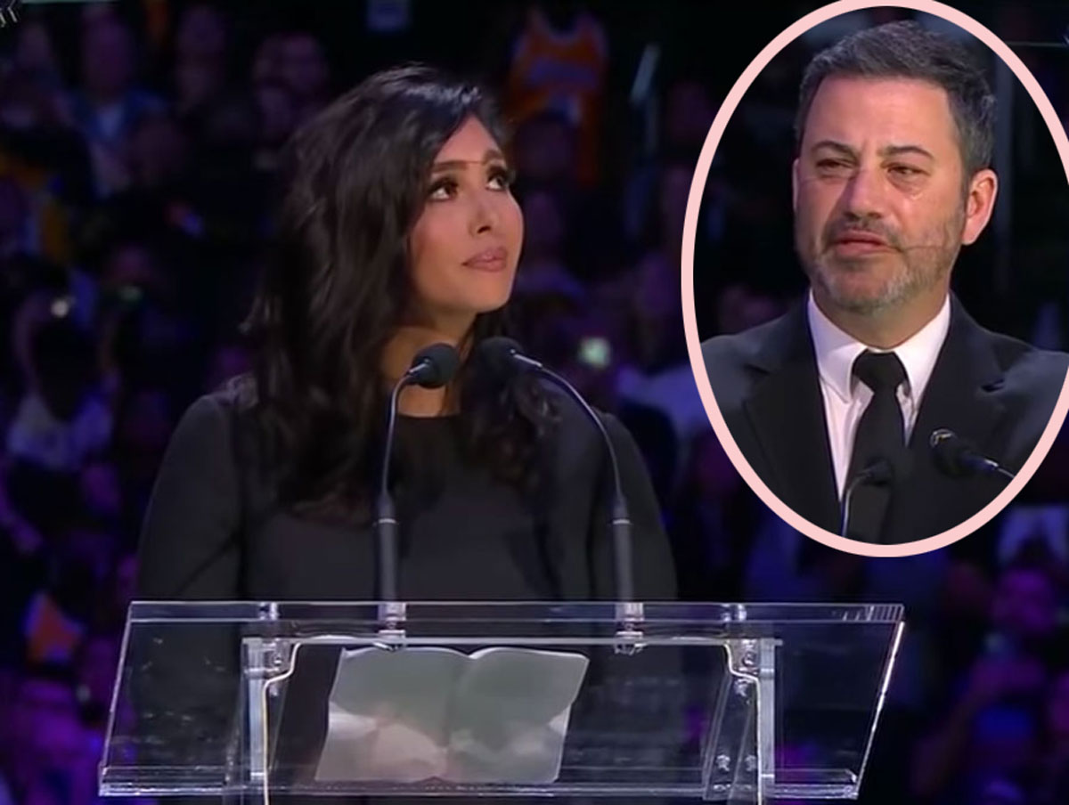 Vanessa Bryant's speech at Kobe & Gigi's memorial was a 'last minute' decision.