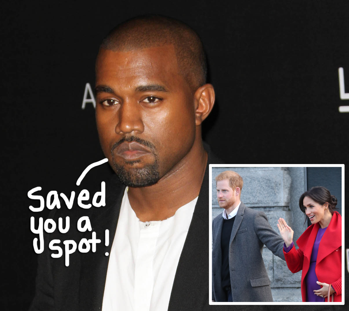 kanye west wants meghan and harry to attend sunday service