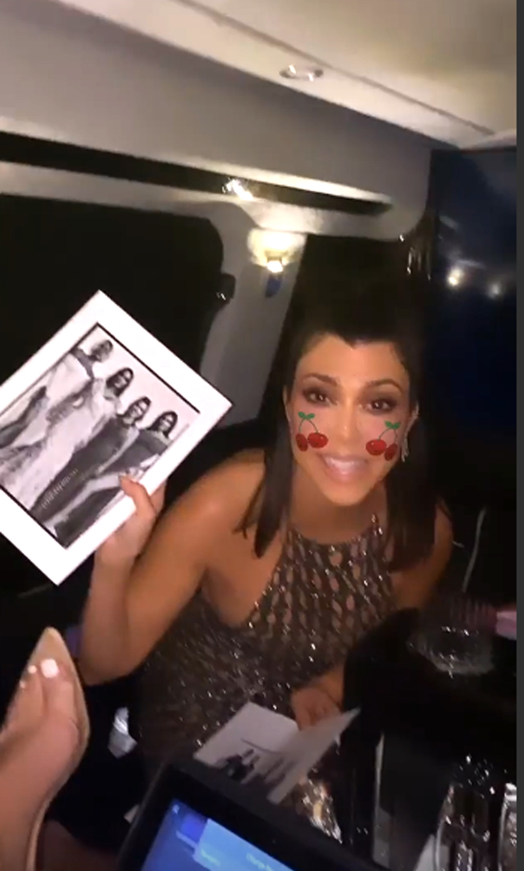 Khloe Kardashian and Kourtney Kardashian had some kind of major drama during the Oscars after-parties! Uh-oh!