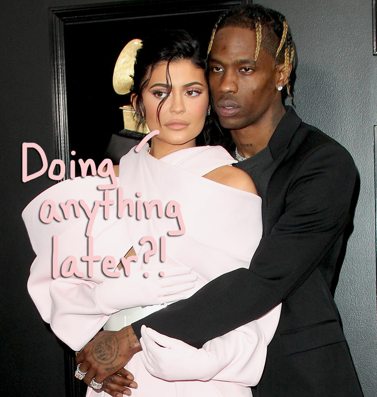 Travis Scott Wears Kylie Jenner Sweatshirt After Cheating Rumors