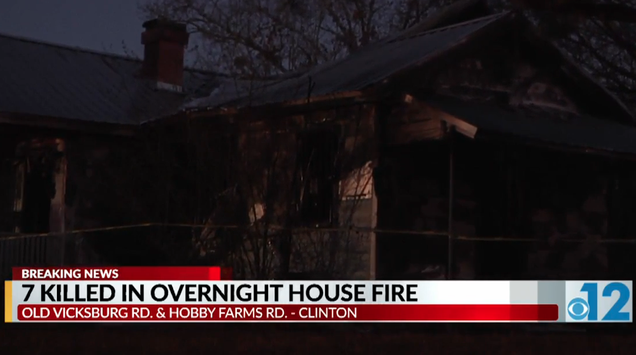 Fatal Mississippi House Fire Claimed Lives Of Mother And Six Children