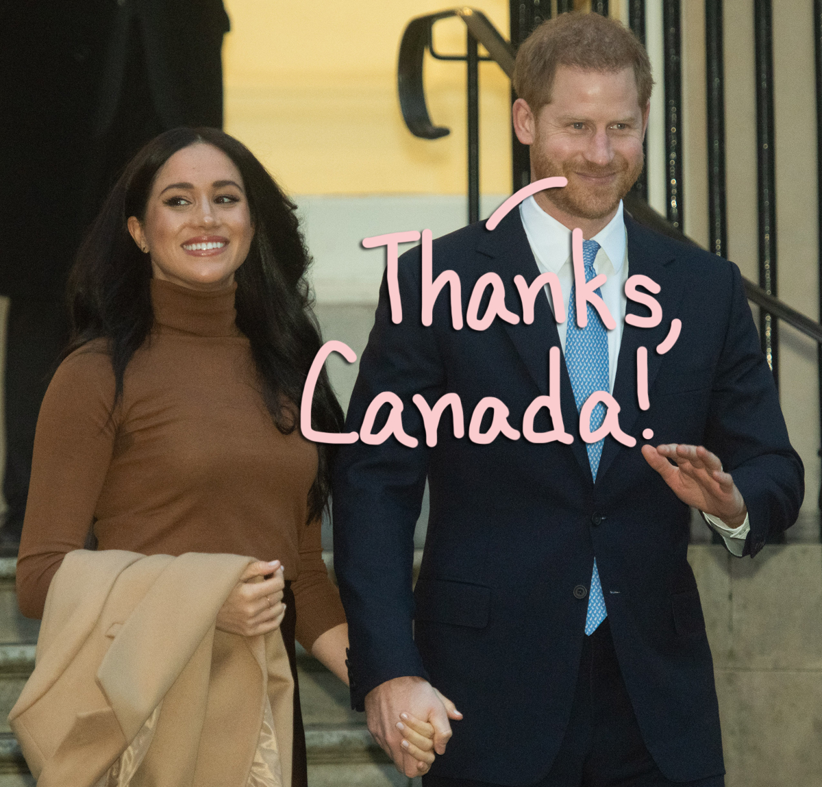Prince Harry and Meghan Markle sure have some privacy-minded neighbors up in Canada right now!