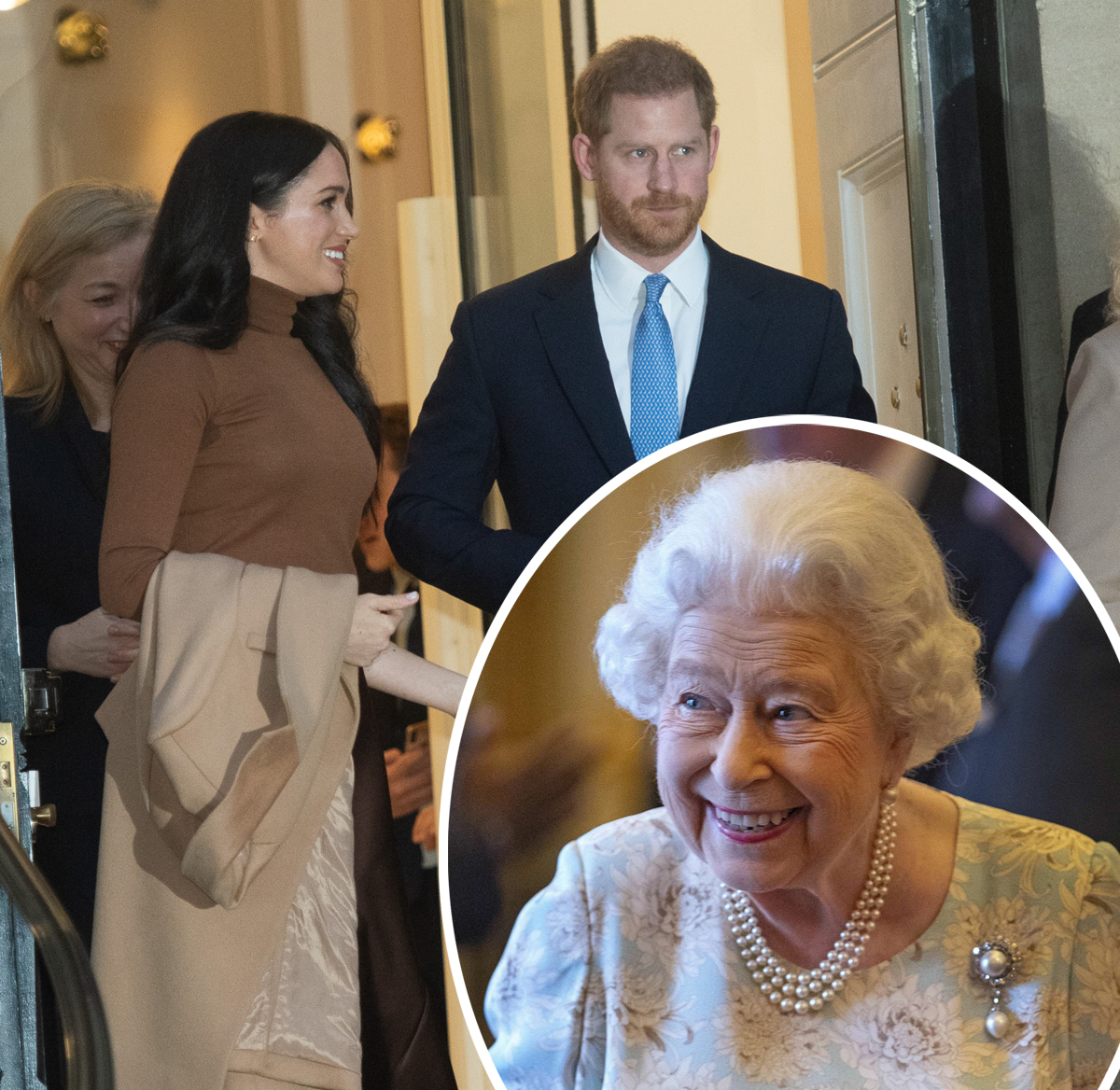 Queen Elizabeth subtly comments on Megxit with brooch