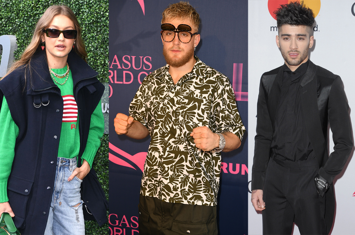 Jake Paul Goes After Zayn Malik But Gigi Hadid Stands Up For Her Man Perez Hilton