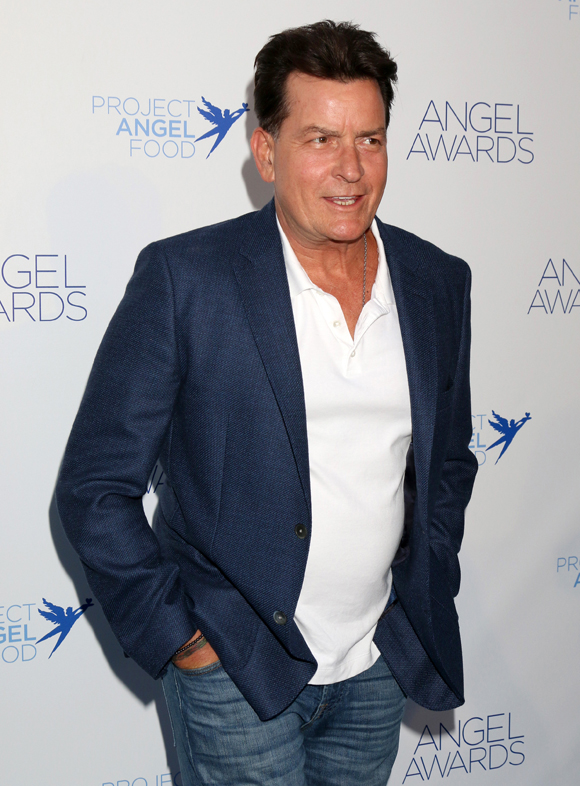 Charlie Sheen in 2018
