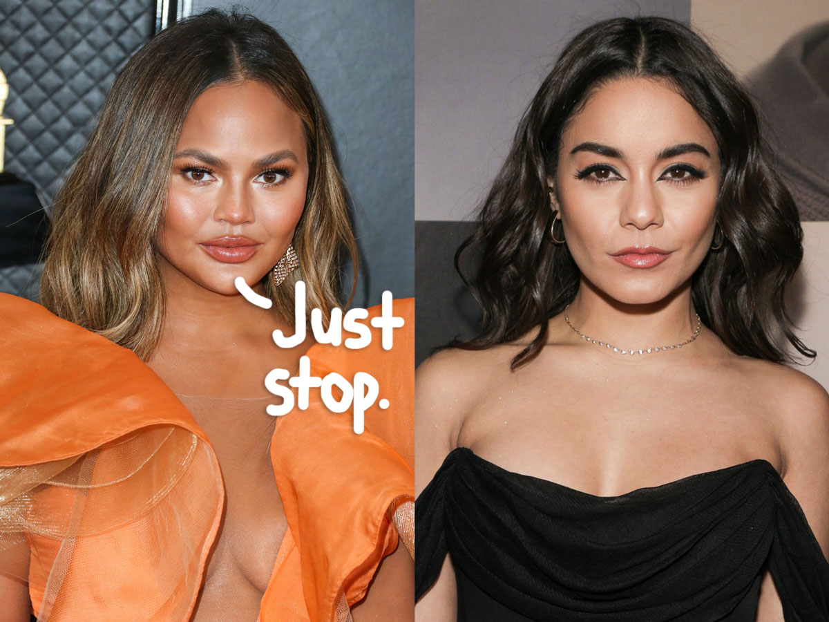 Chrissy Teigen defends Vanessa Hudgens after her insensitive coronavirus comments.