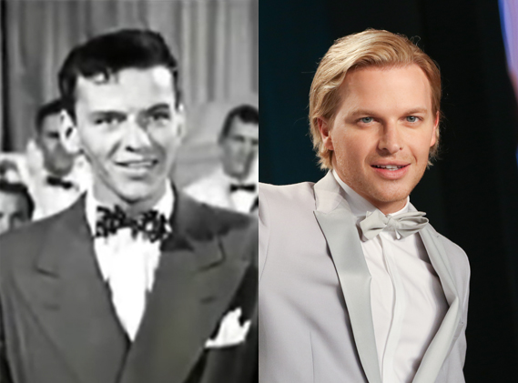 Frank Sinatra and Ronan Farrow both at the age of 32