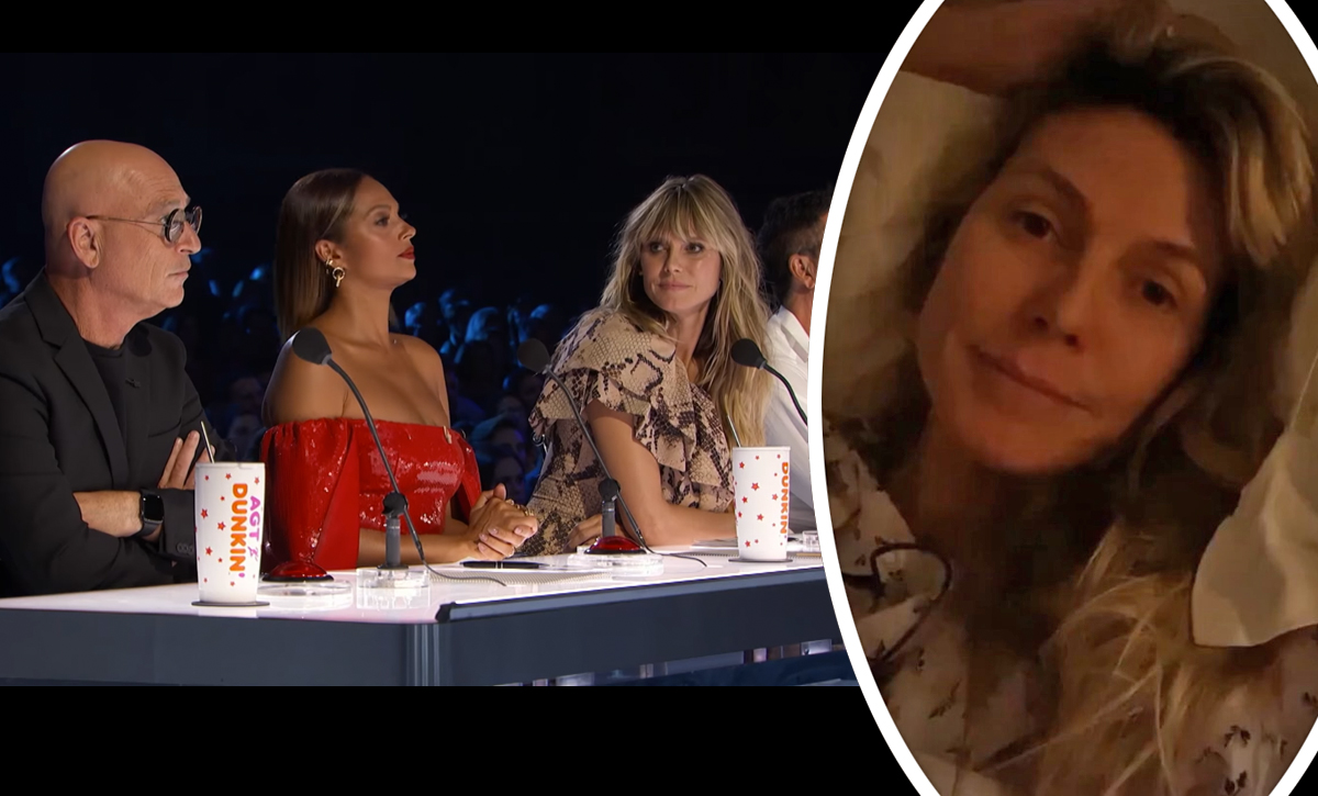 Heidi Klum Americas Got Talent Coronavirus Test
