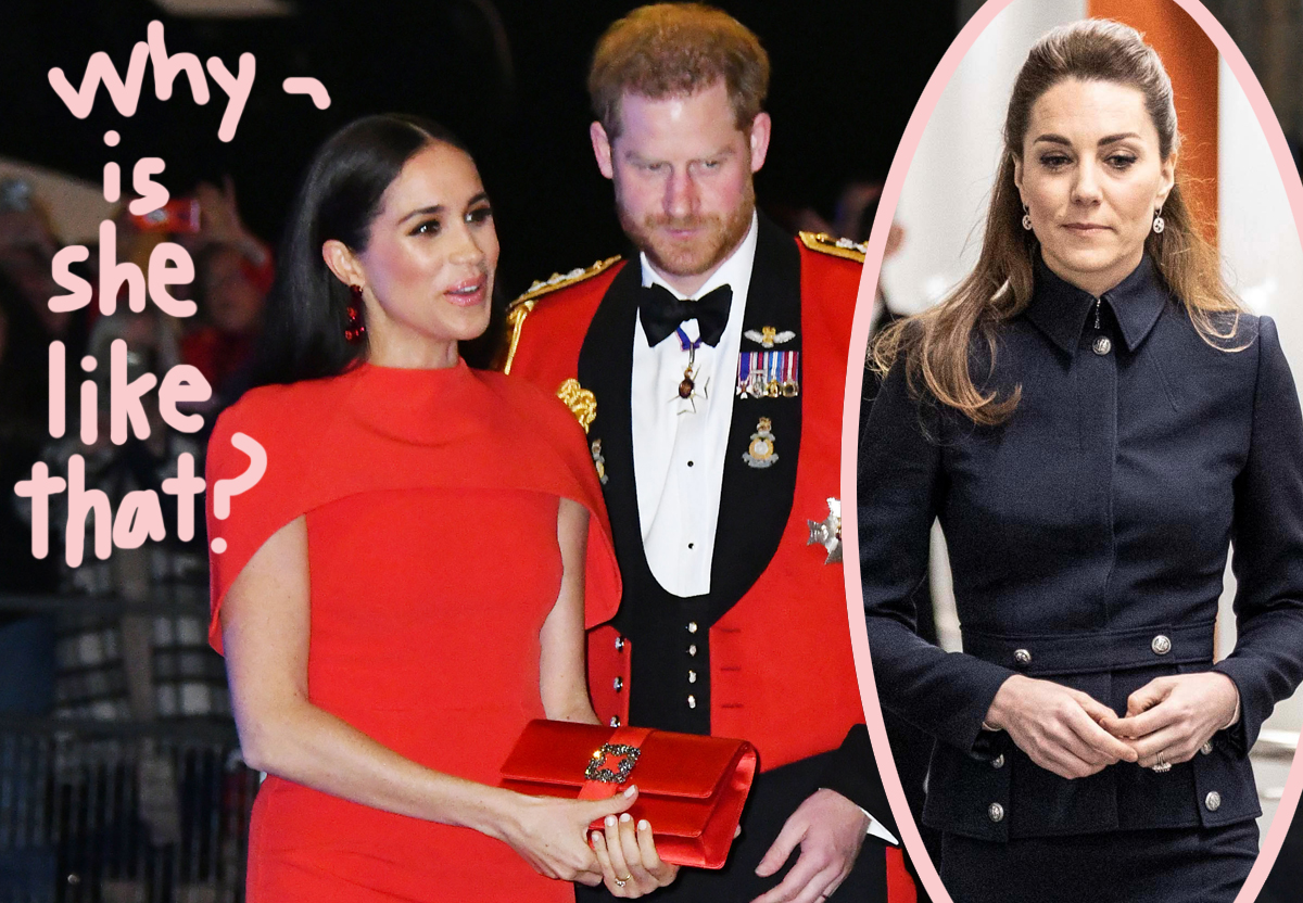 Meghan Markle Kate Middleton So Uptight Royal Family Quote