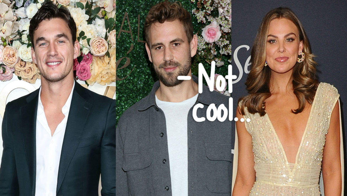 Nick Viall seemingly throws shade at Hannah Brown & Tyler Cameron for quarantining together.