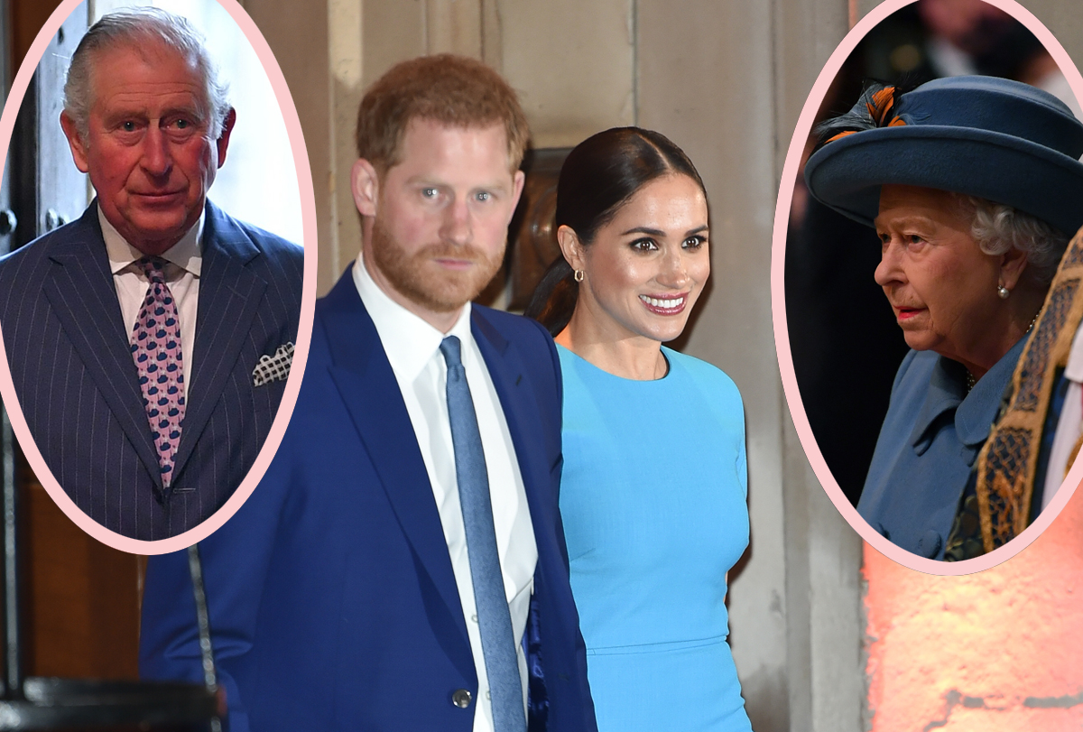 Royals 'Stunned & Horrified' By Meghan & Harry's Move To USA?? - Perez ...