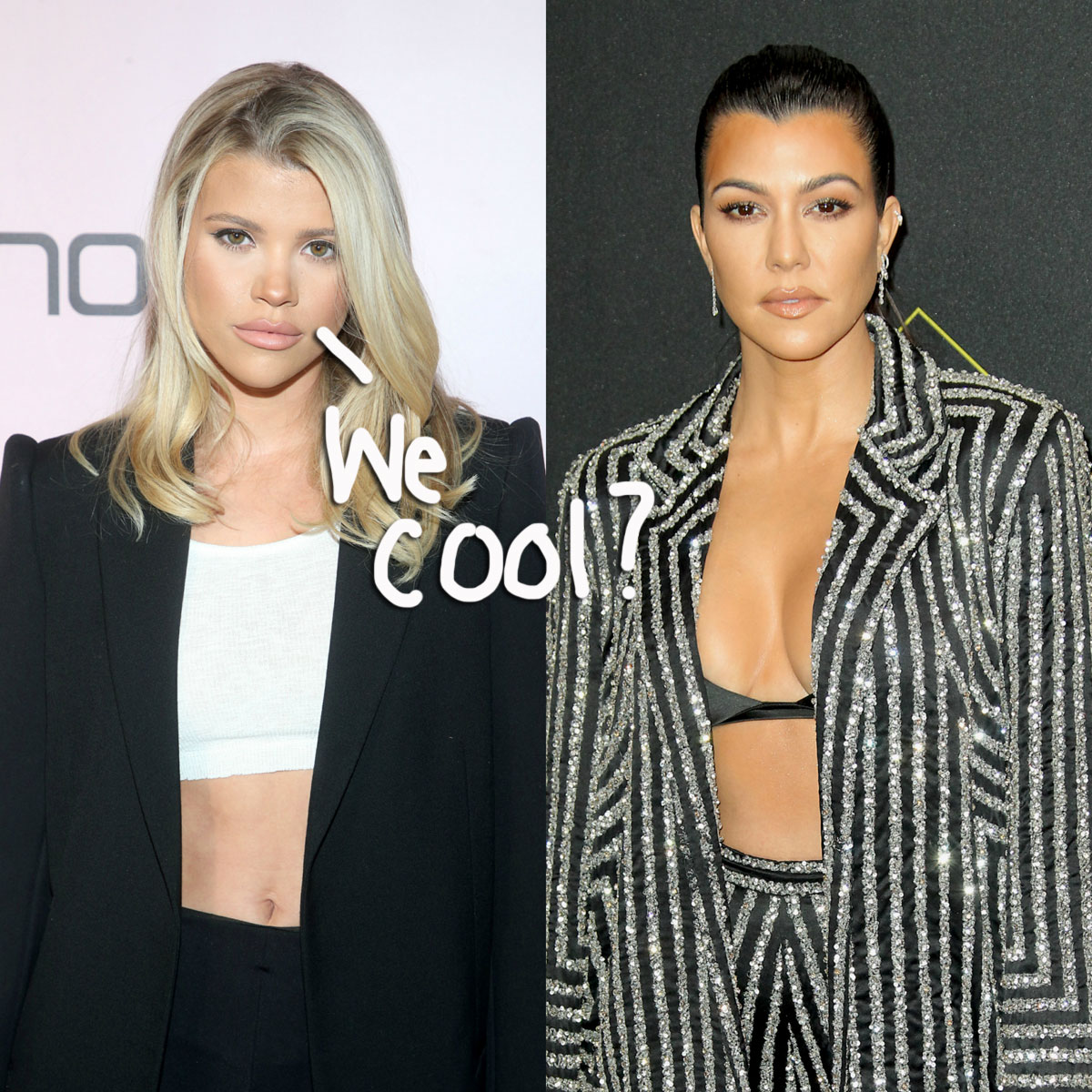 Sofia Richie explains her relationship with Kourtney Kardashian