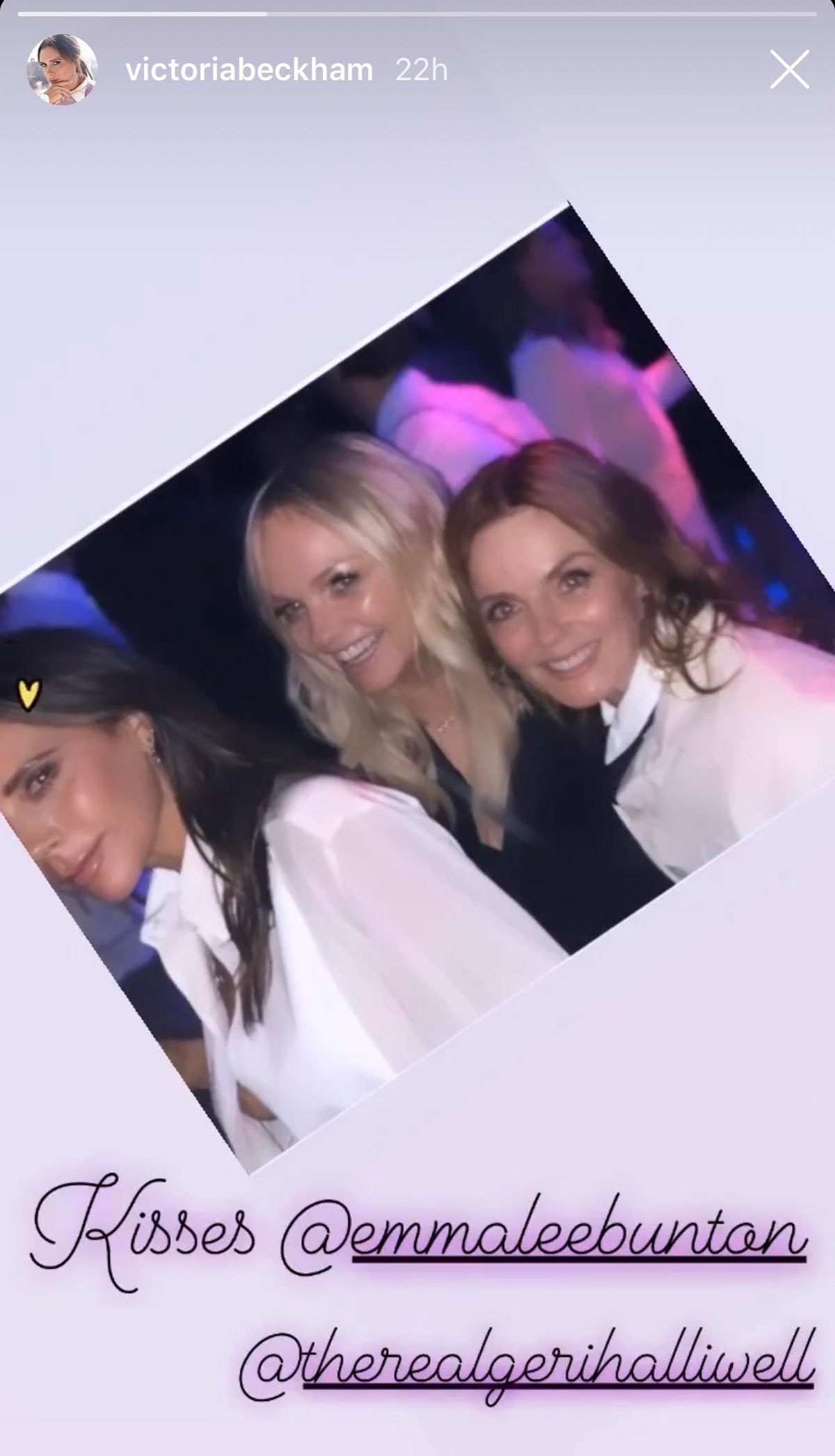 Victoria Beckham reunites with Baby Spice and Ginger Spice