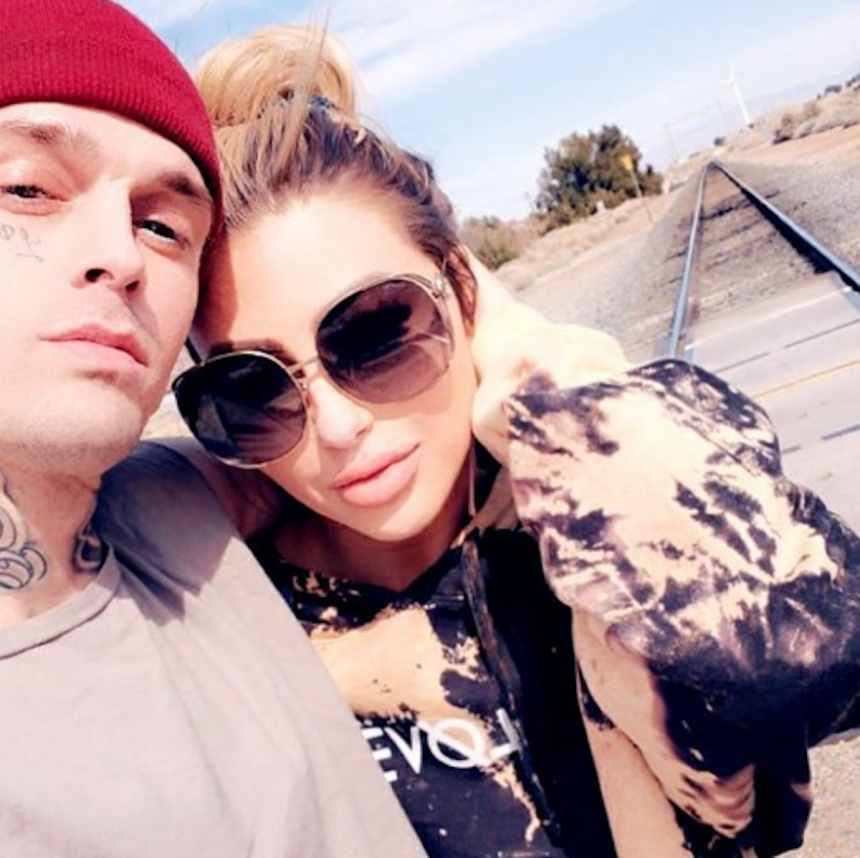 Aaron Carter's Girlfriend Arrested For Domestic Violence, After Telling ...