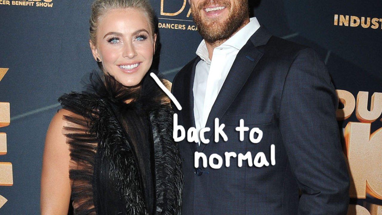 Julianne Hough Cheers On Brooks Laich's First 'Thirst Trap' Photo! - Perez  Hilton