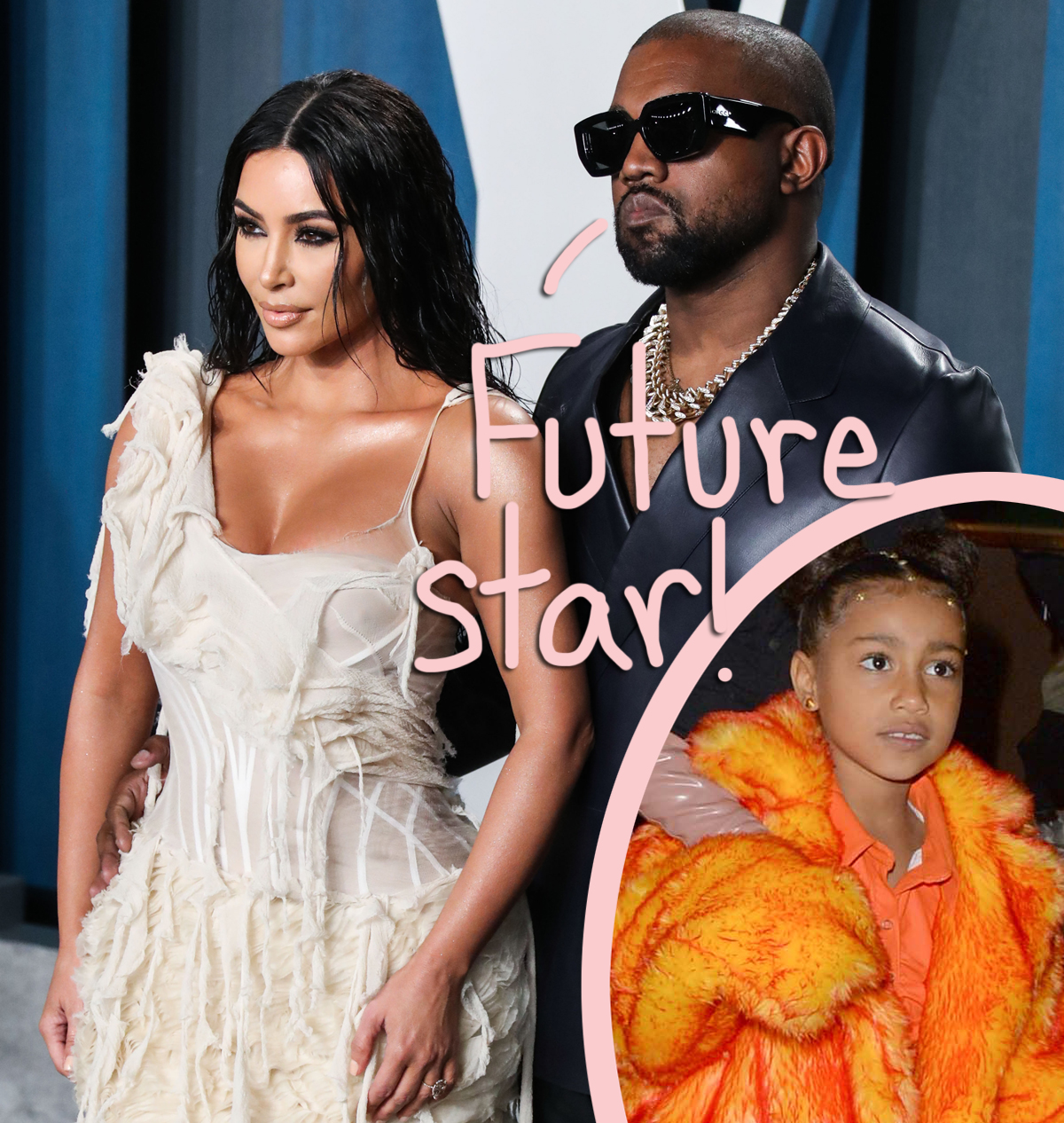 Kanye West and Kim Kardashian West believe they have a future star on their hands in North West! Uh-oh...