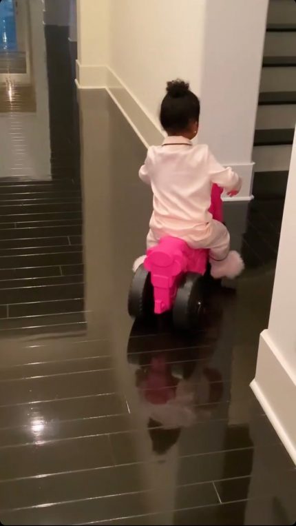 True Thompson hot pink trike