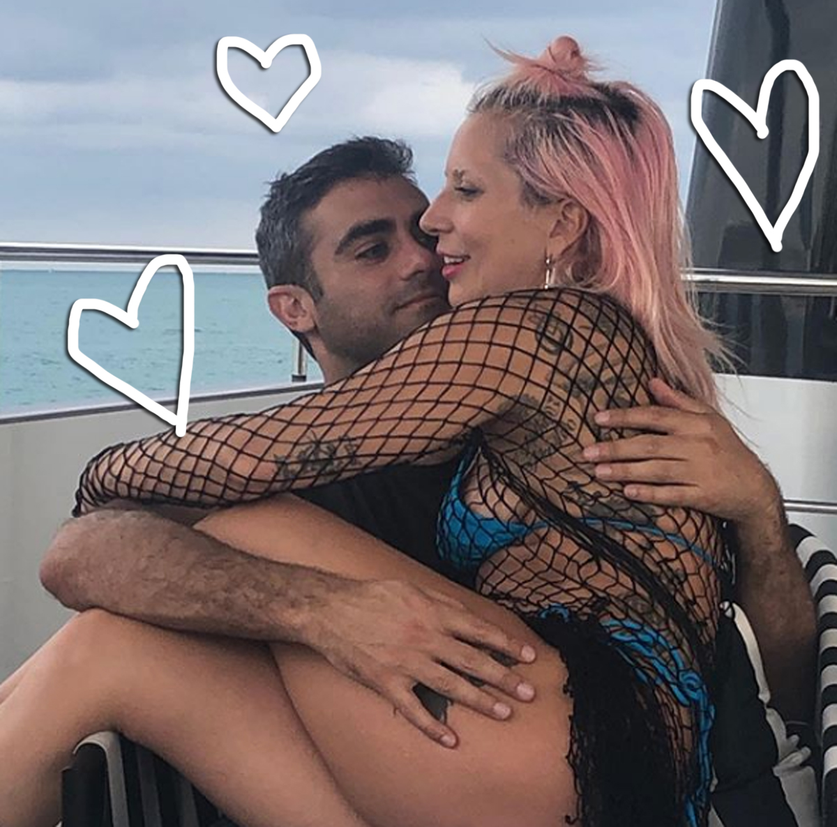 Lady Gaga shares new selfie with her boyfriend