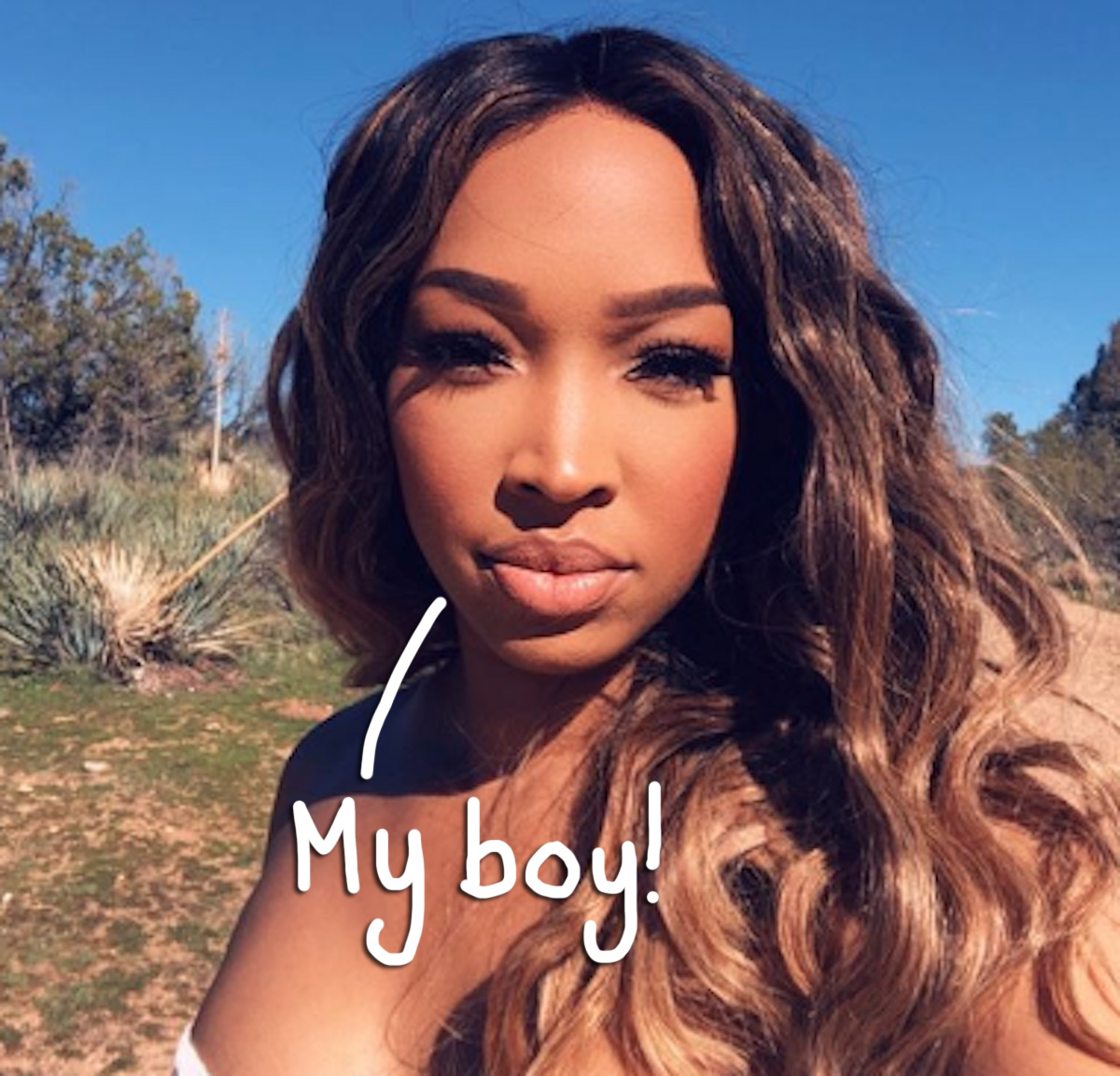 Malika Haqq Shares First Photo Of Her Son: 'Best Week Of My Life