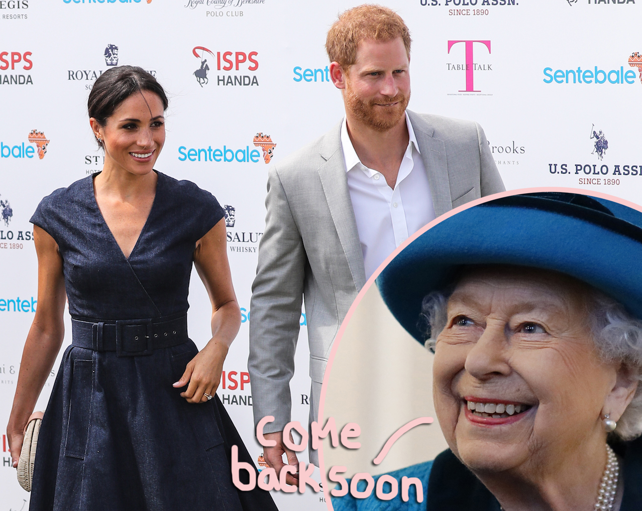 queen elizabeth sits down with prince harry
