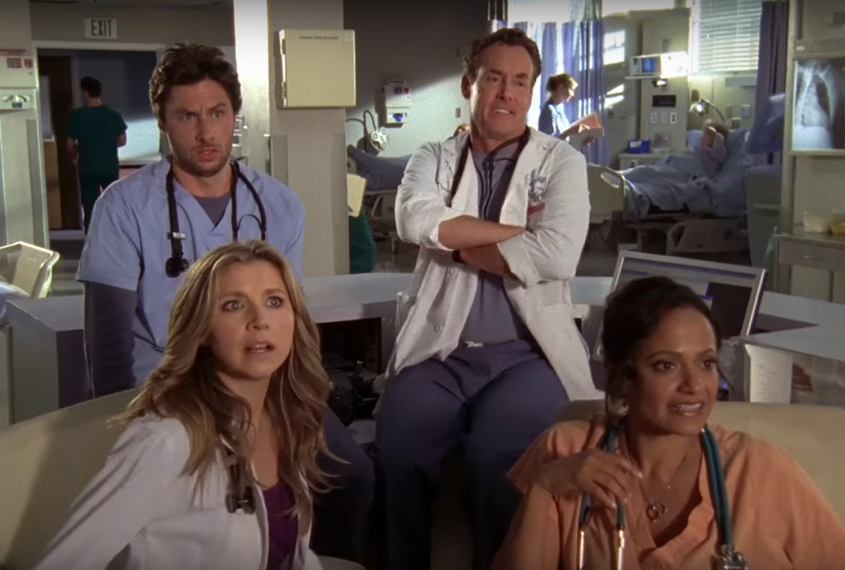 Scrubs clip shows how quickly an infection spreads
