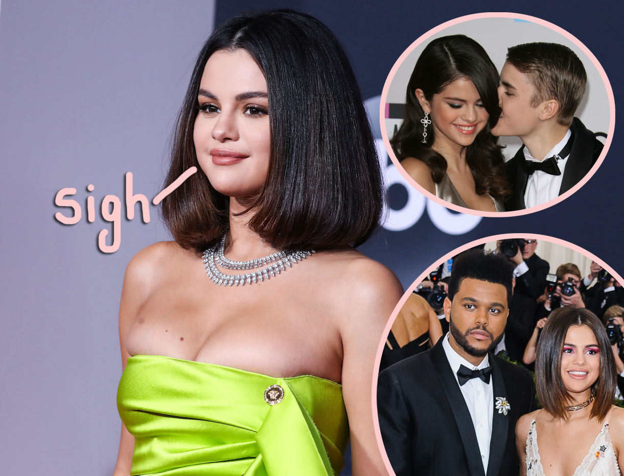 selena gomez reflects on her love life