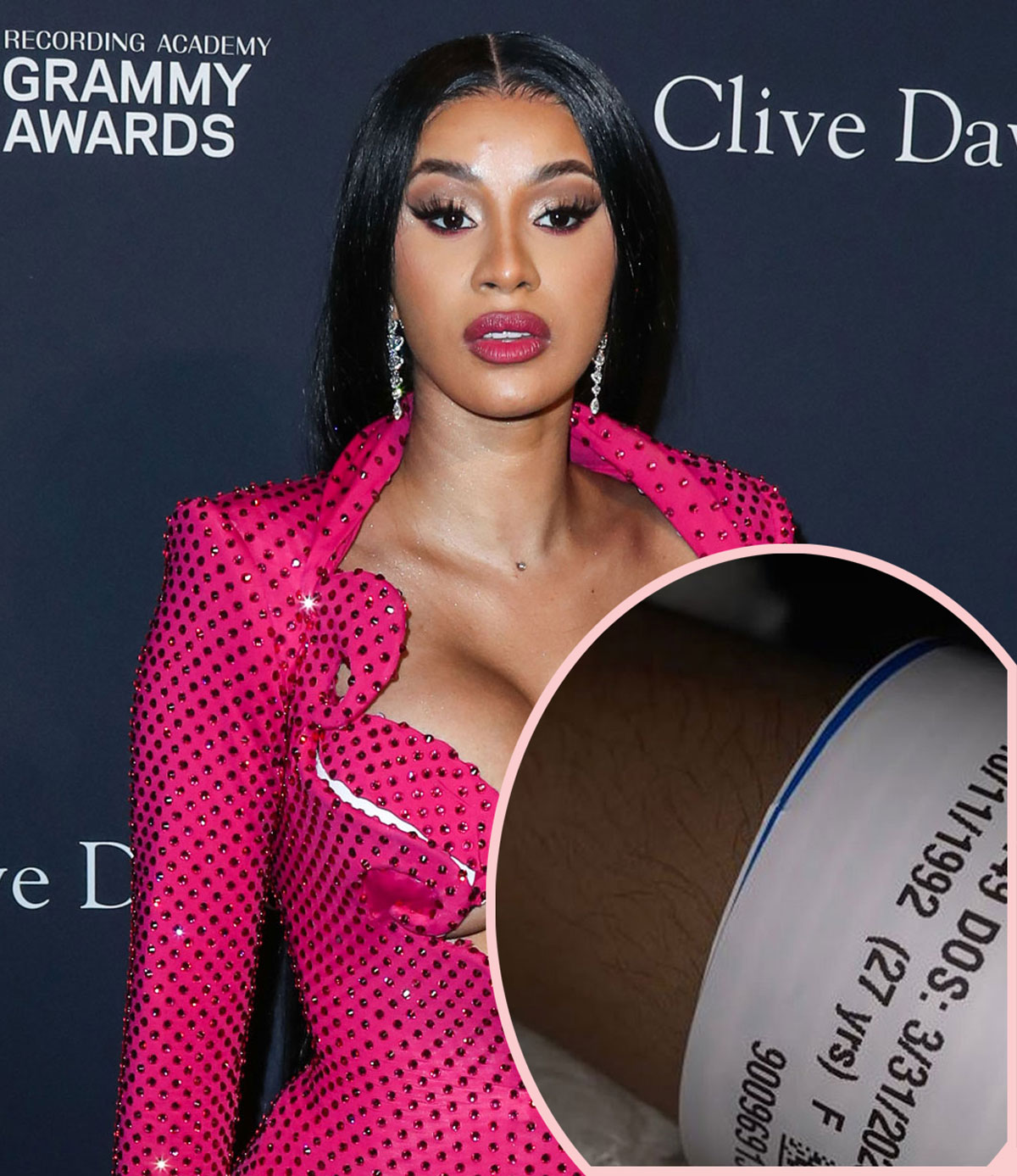 Cardi B says she was hospitalized for stomach pain amid the coronavirus crisis.