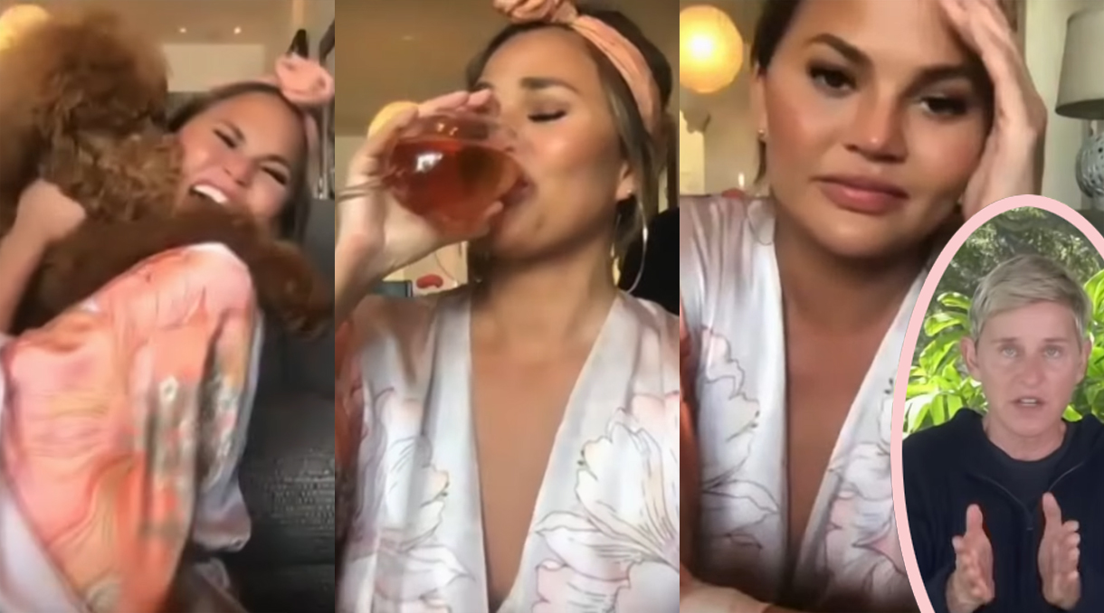 Chrissy Teigen Ellen DeGeneres Coronavirus Interview