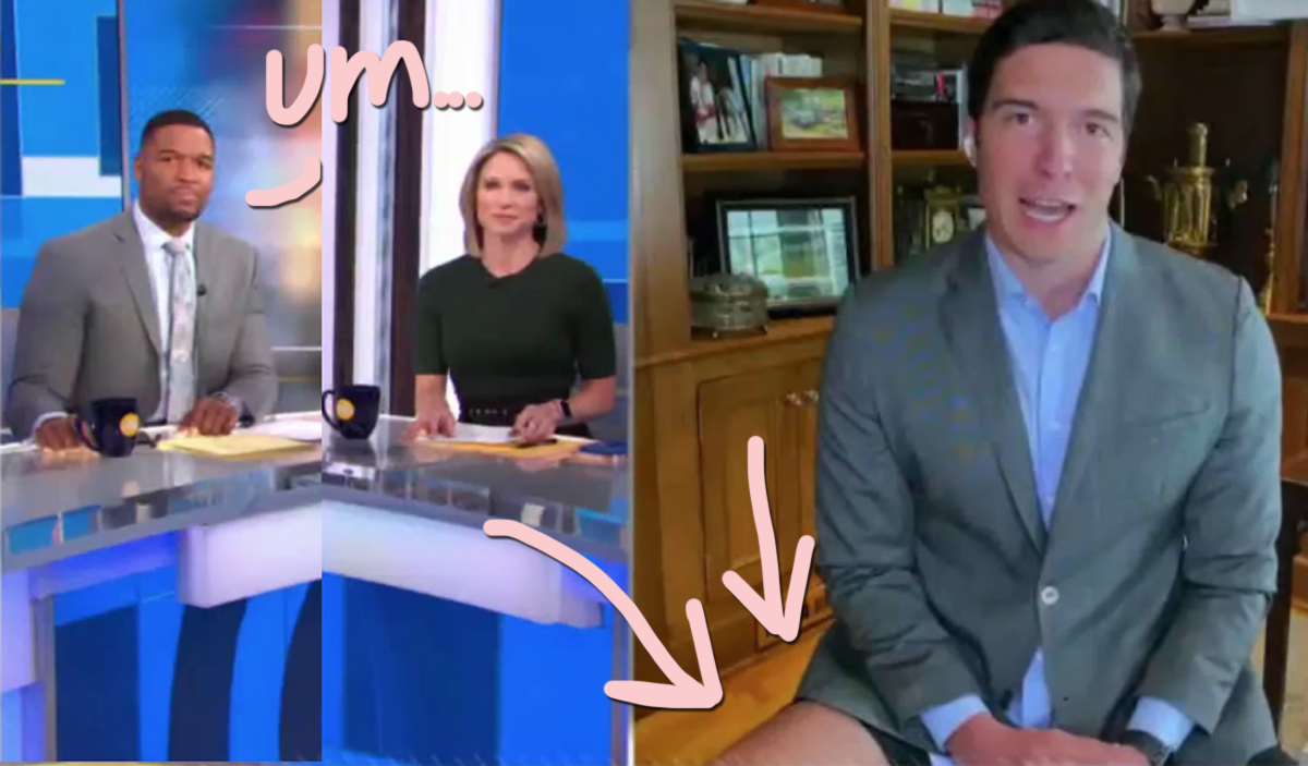 GMA Reporter Will Reeve No Pants