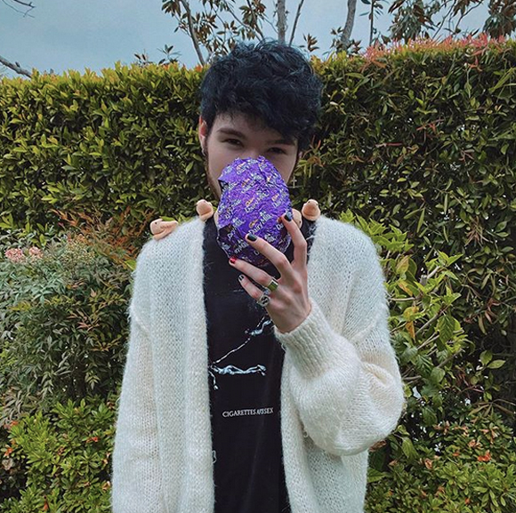 Goody Grace in an IG post from Easter Sunday
