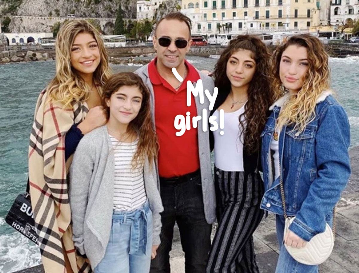 Joe Giudice is disappointed he did not get to spend Easter with his four daughters.