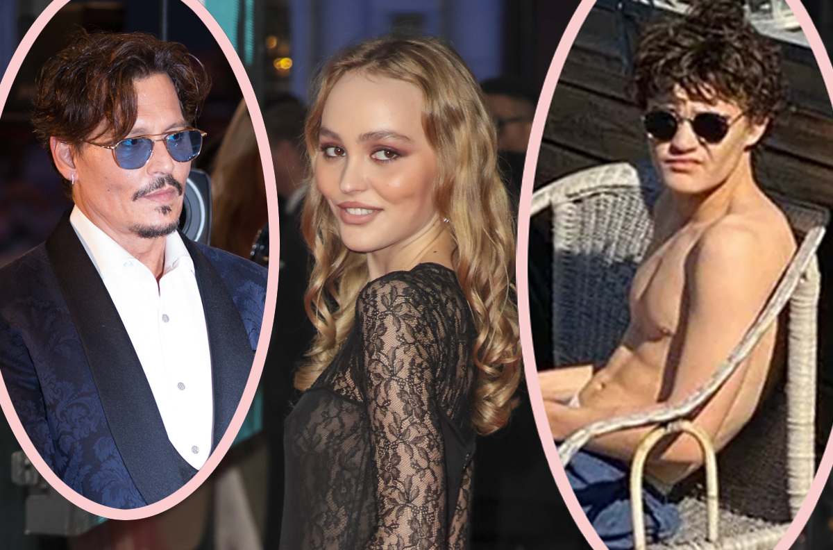 Johnny Depp's Son Just Turned 18 And Big Sis Lily-Rose Celebrated By Sharing A VERY Rare Shirtless Pic! - Perez Hilton